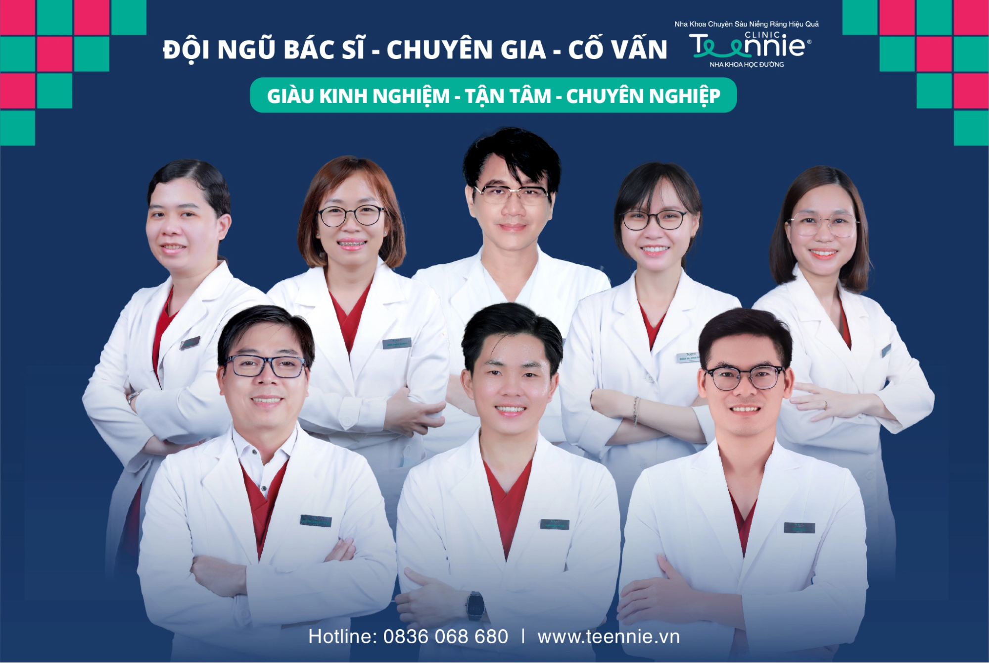 Đội ngũ bác sĩ uy tín tại Nha khoa Teennie