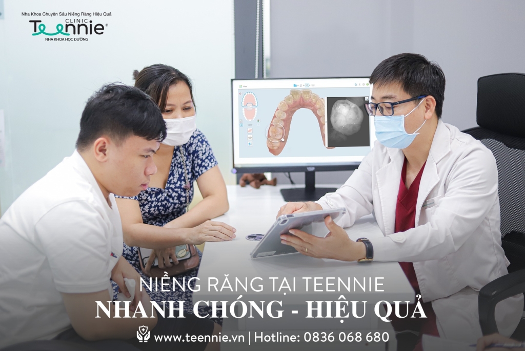 Nha khoa Teennie là lựa chọn đáng tin cậy để bạn niềng răng trả góp
