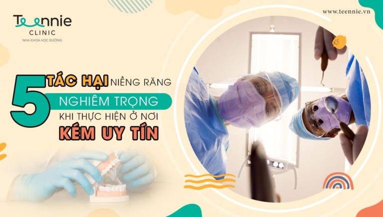 5 tác hại niềng răng nghiêm trọng khi thực hiện ở nơi kém uy tín