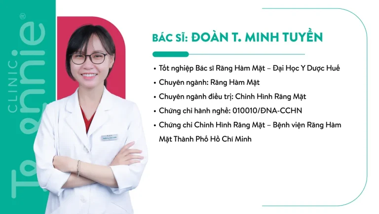 BS Đoàn T. Minh Tuyền – bác sĩ chỉnh nha Teennie Clinic