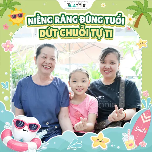 Rộn ràng đồng niềng tại Teennie Clinic - khoảnh khắc khách hàng niềng răng 12